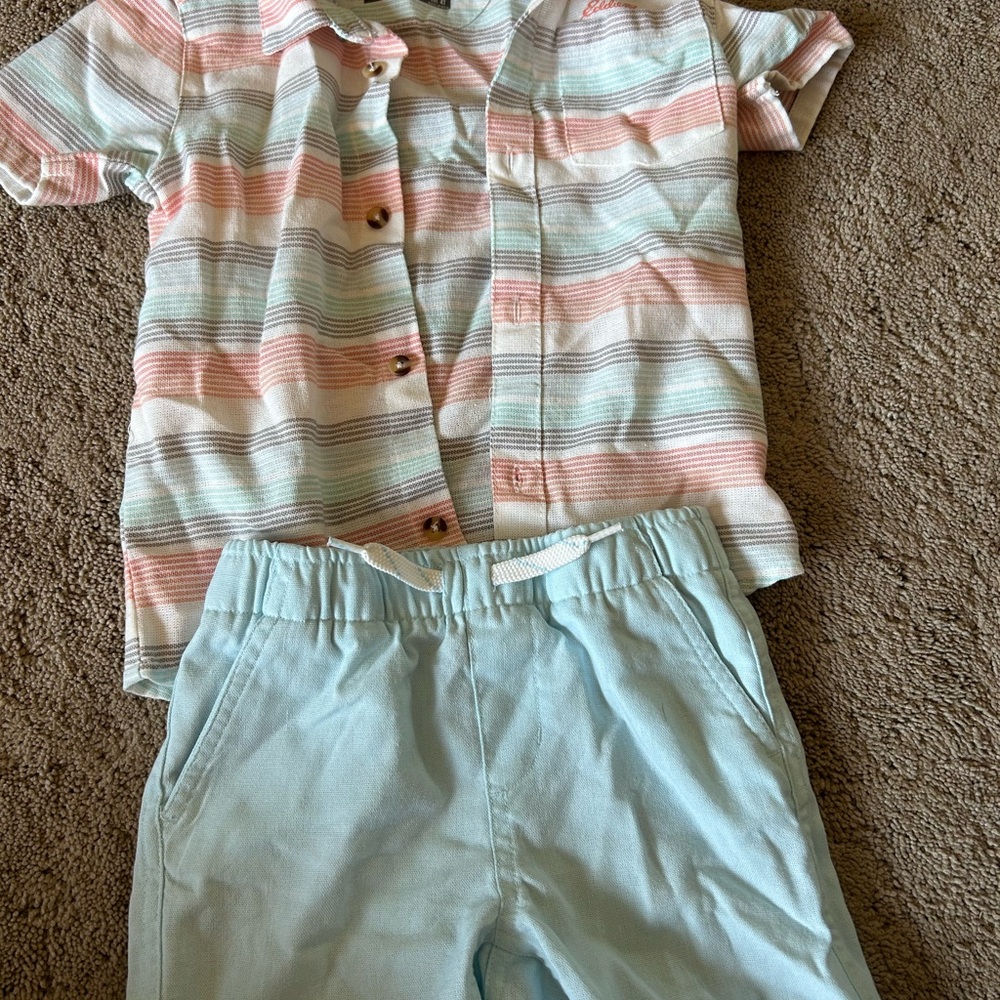 Eddie Bauer Multicolor Striped Shirt